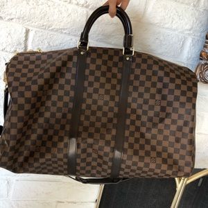 Louis Vuitton Damier Ebene Suitcase Keepall